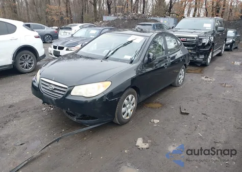 2008 Hyundai Elantra Gls/Se z USA, uszkodzony, nr VIN KMHDU46D58U347282